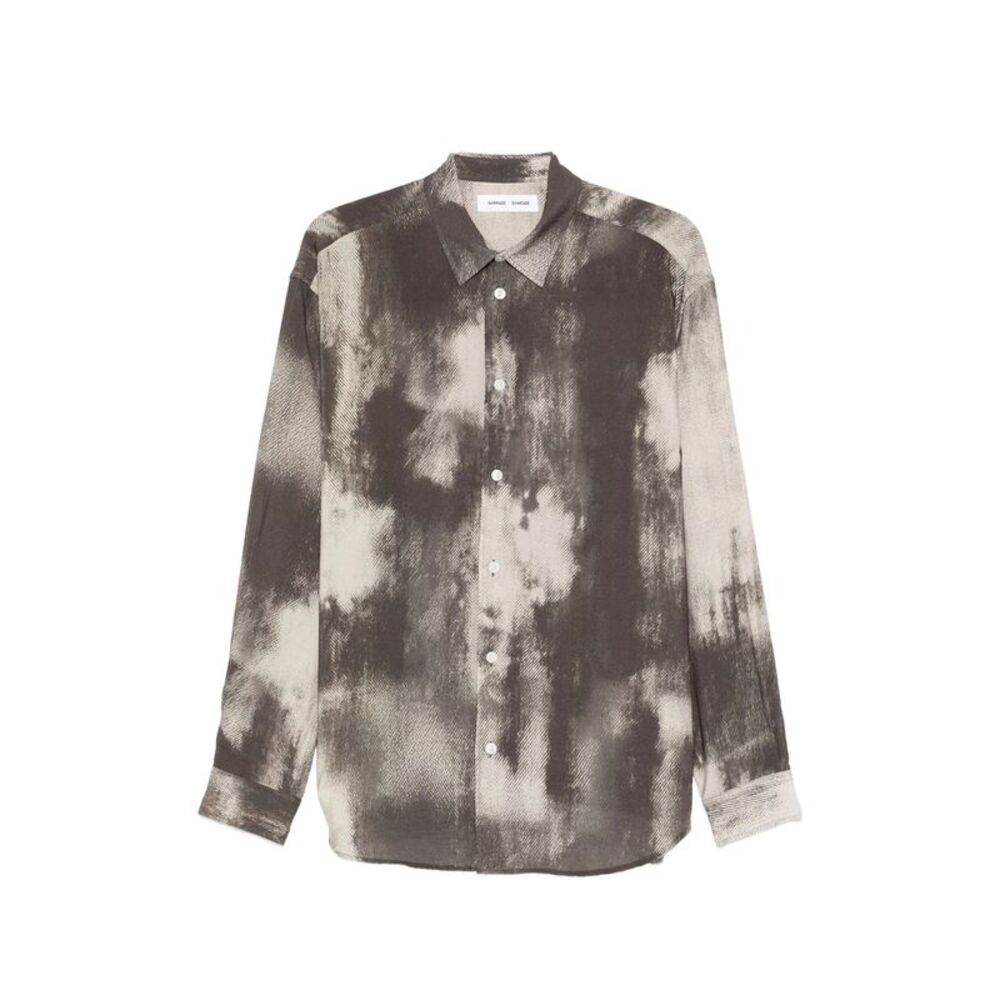Samsoe Samsoe Grey Shirts Men